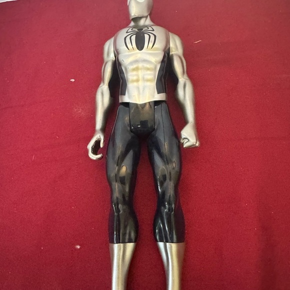 Marvel Ultimate Spider-Man Titan Hero Series Armored Spider-Man Figure 2014 12” - Picture 8 of 10